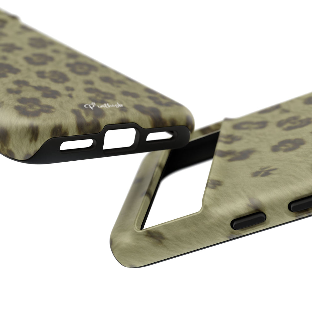 Olive Leopard Print Tough Case