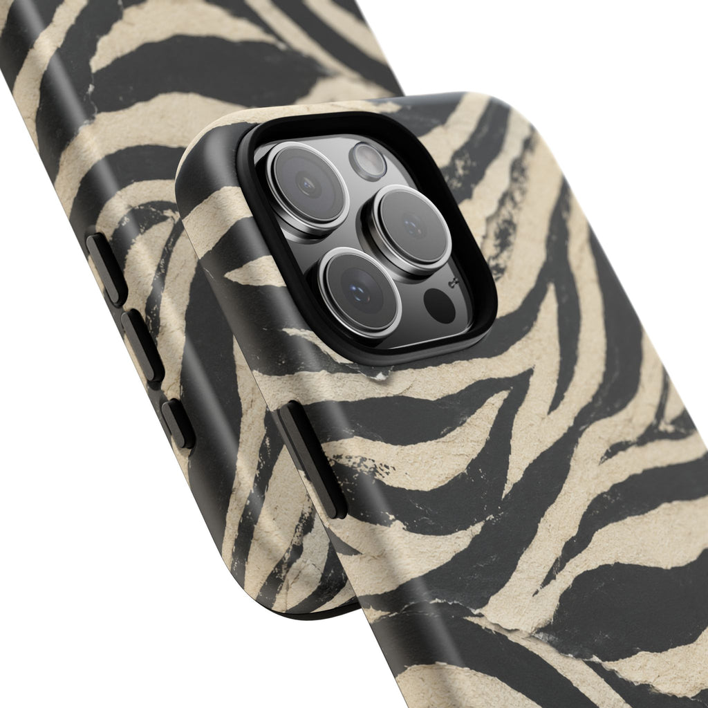 Zebra Stripe Tough Phone Case