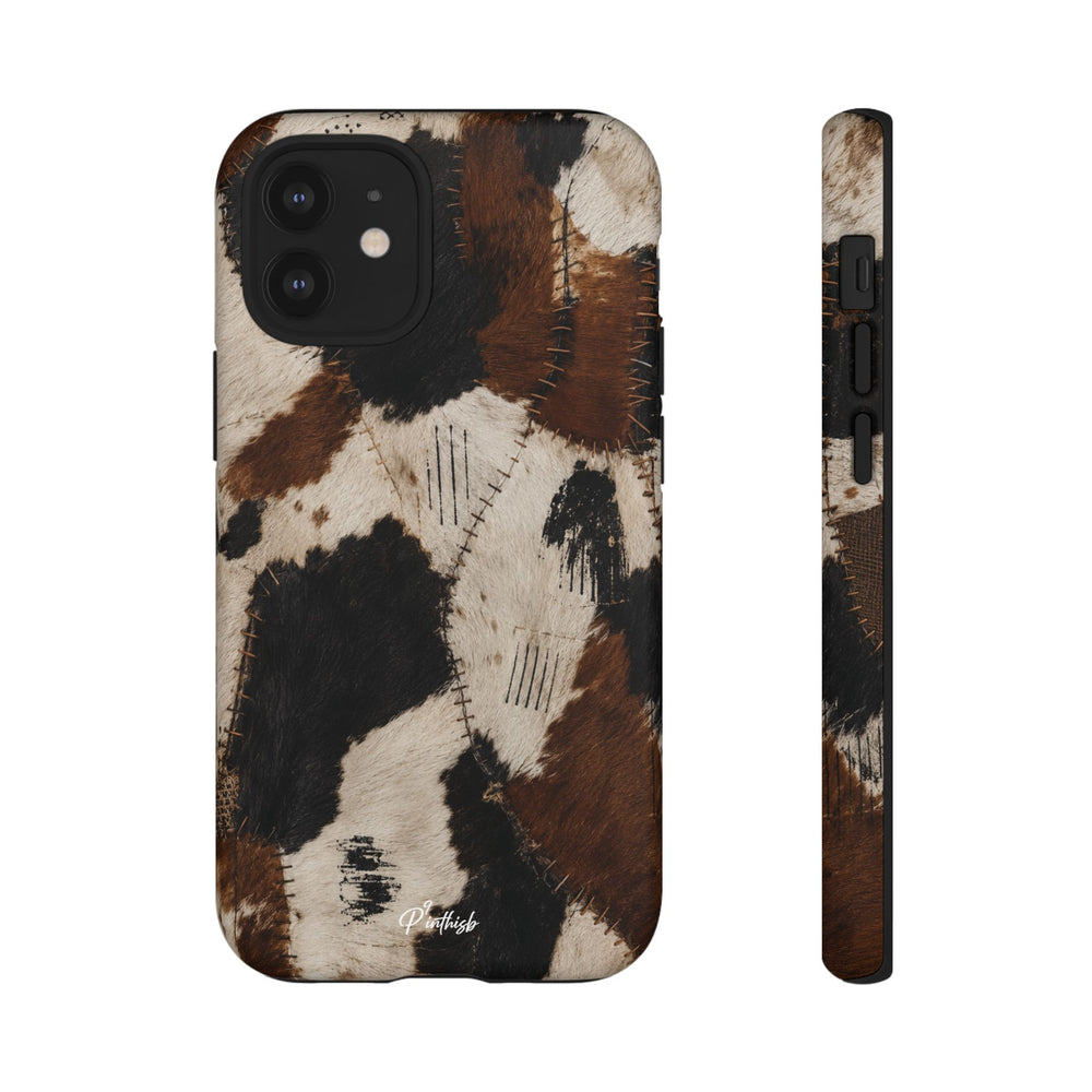 Brown & Black Animal Print Tough Case