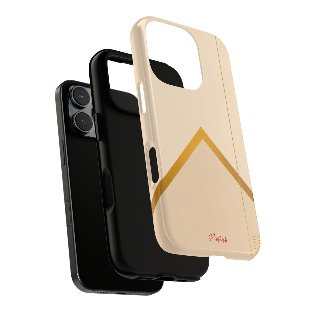 Gold Malboro Inspired Tough Phone Case