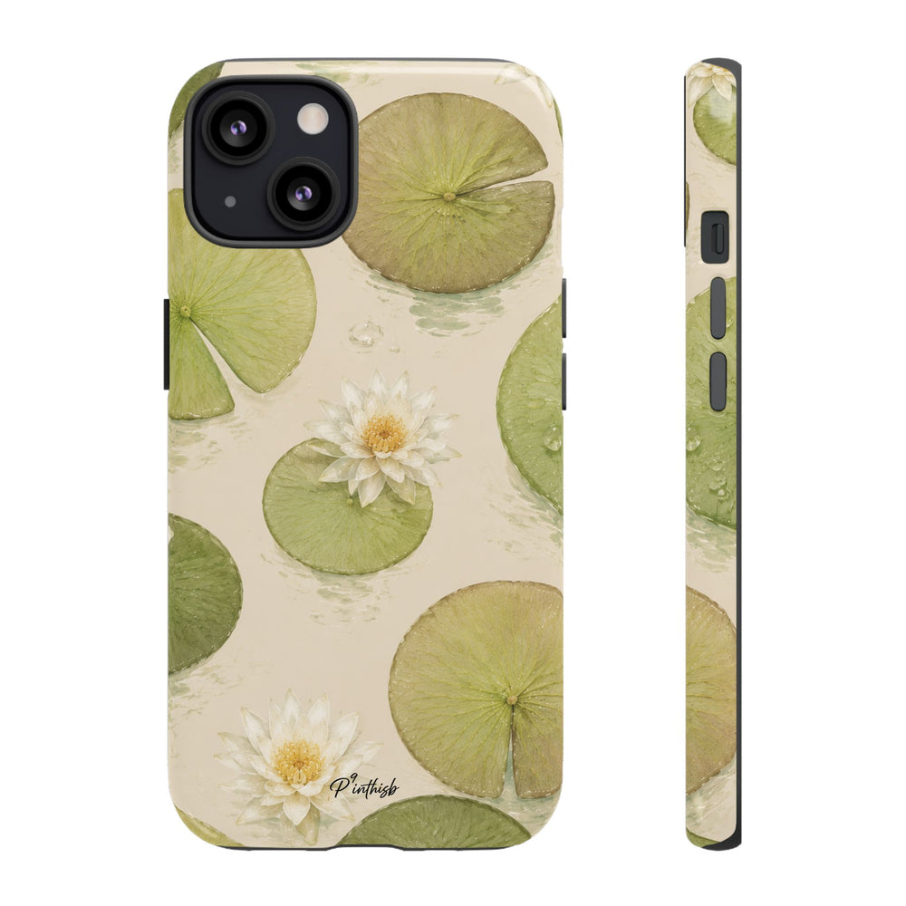 Water Lily Tough Phone Case