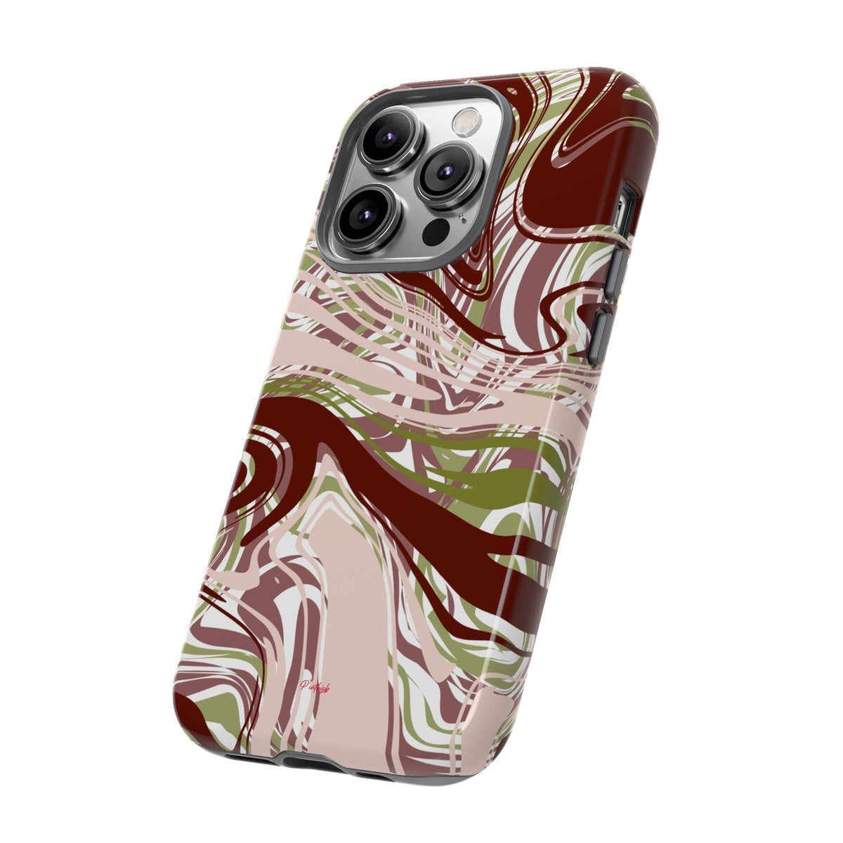 Abstract Marbled Tough Phone Case