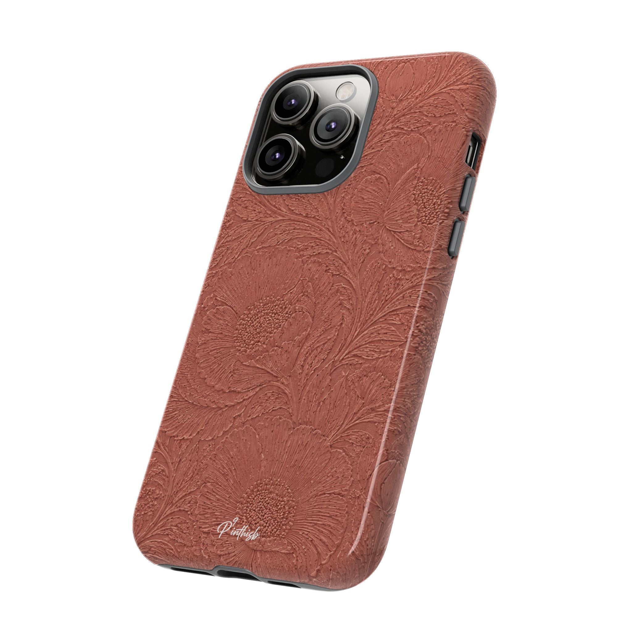 Embossed Floral Tough Case