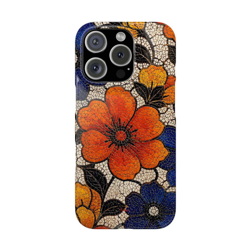 Floral Mosaic Snap Case
