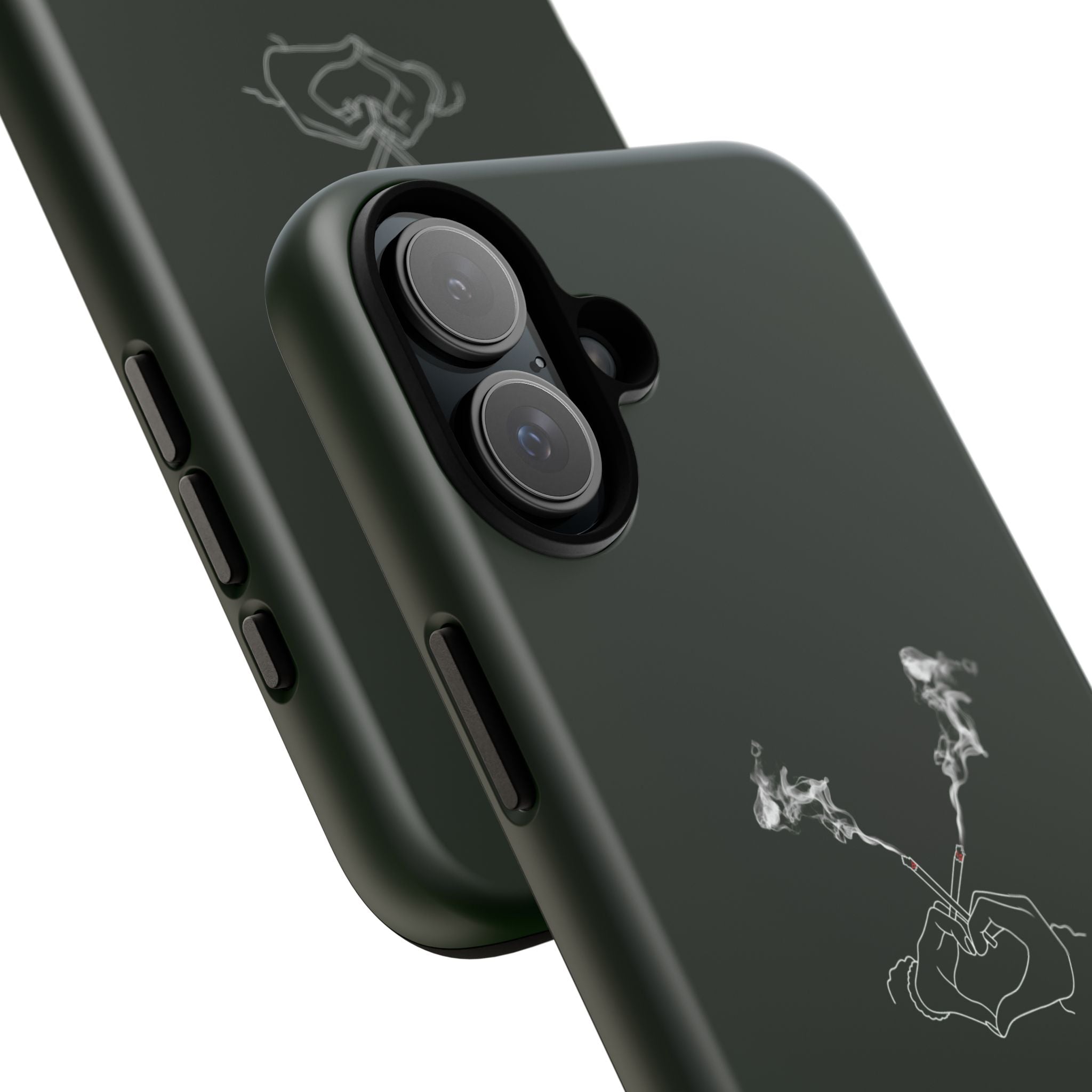 Smoke Heart Tough Case
