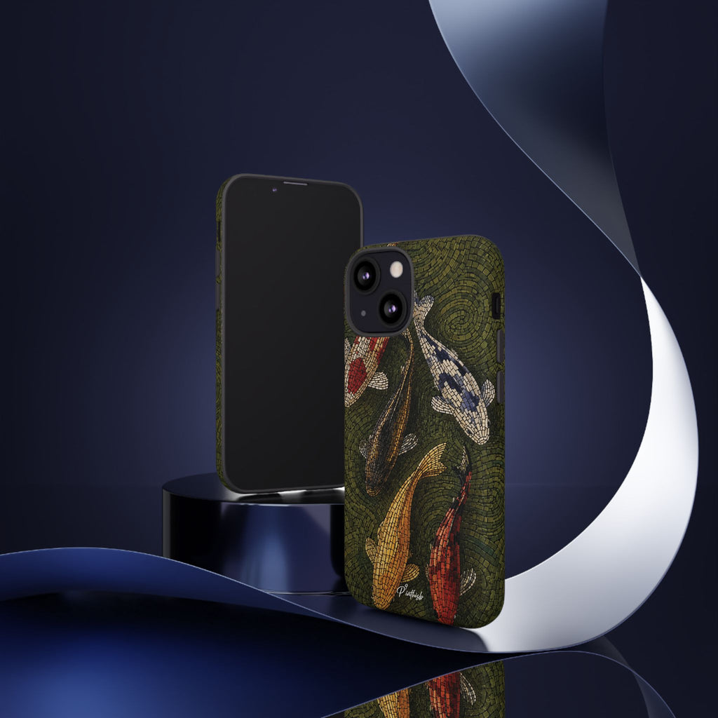 Fish Pond Tough Phone Case