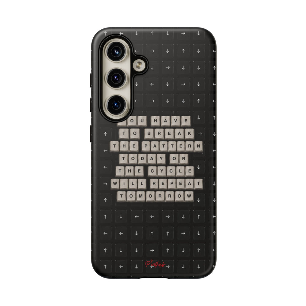"Break the pattern" Keyboard Tough Case