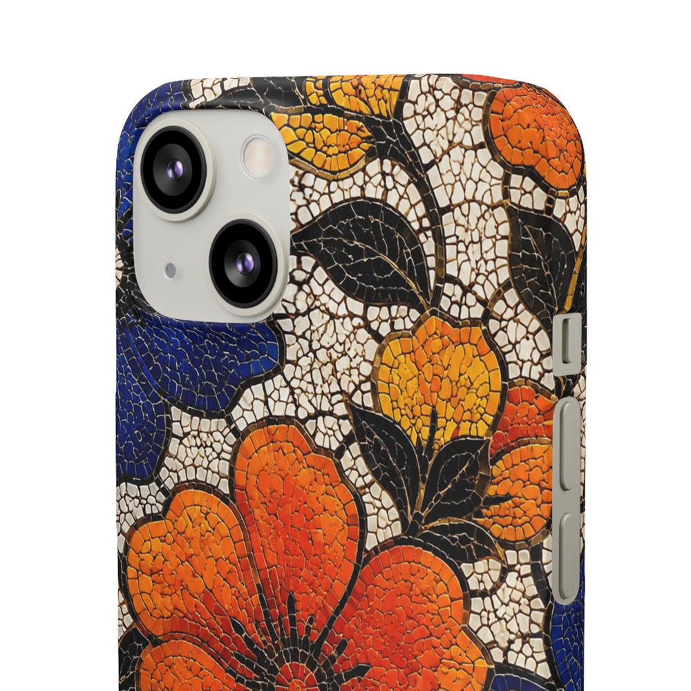 Floral Mosaic Snap Case