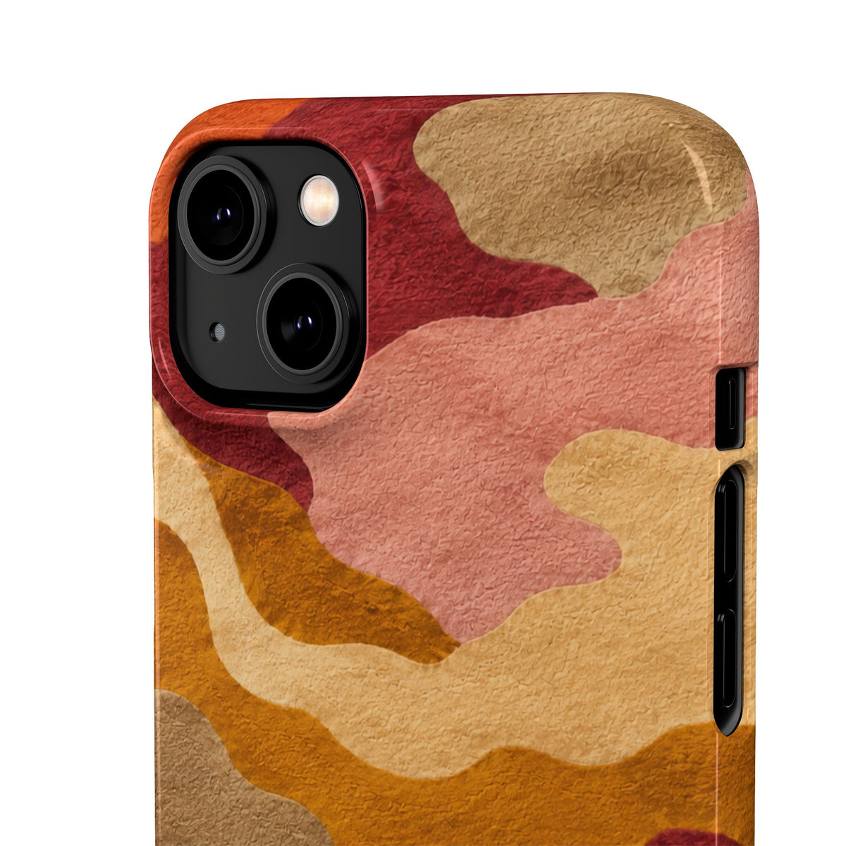 Watercolour Camo Snap Case