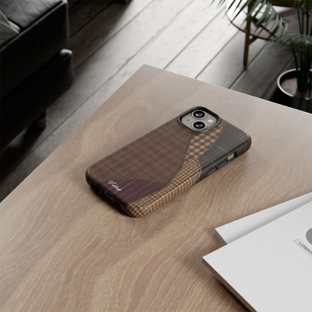Rustic Brown Retro Tough Case