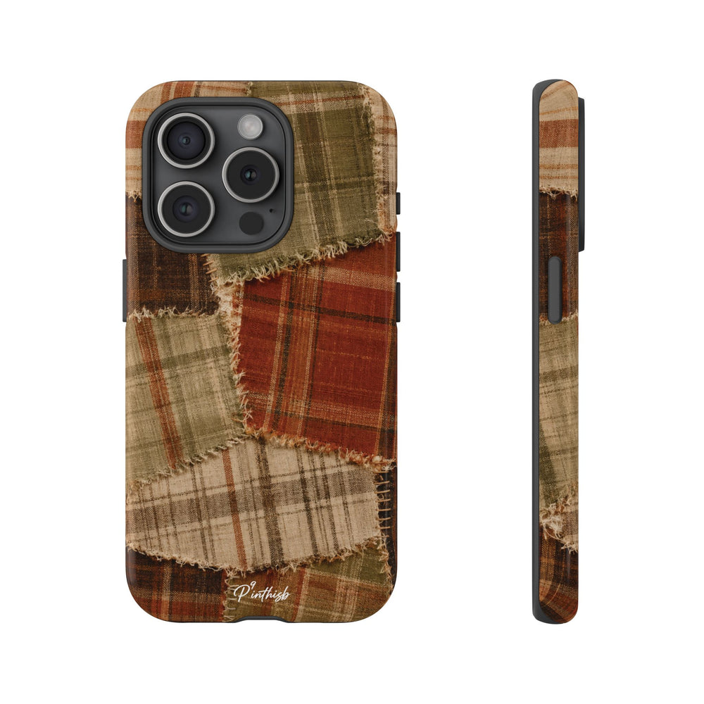 Rustic Fall Patchwork Tough Case