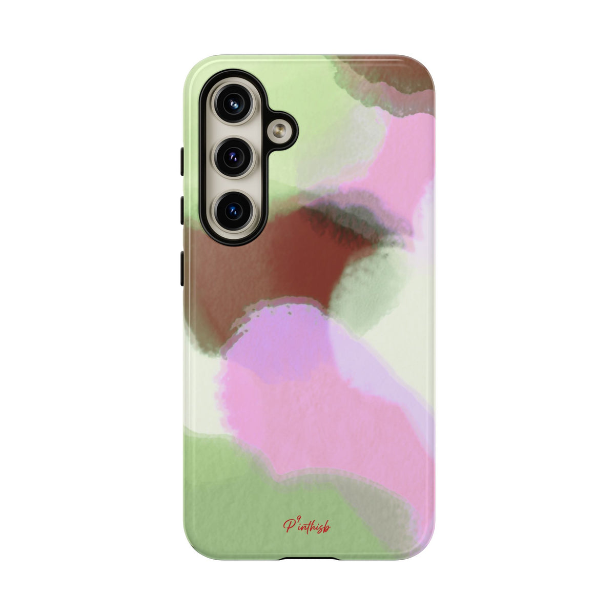 Abstract Pastel Camouflage Tough Phone Case