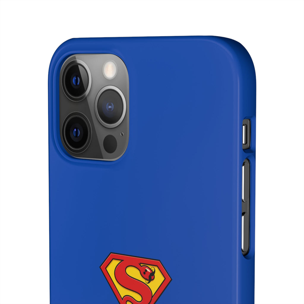 "SPERMAN" Parody Logo Snap Phone Case