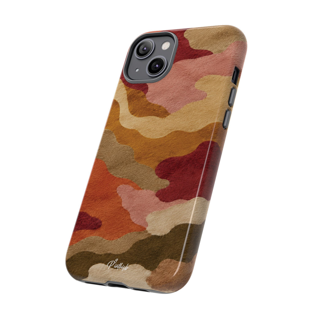 Watercolour Camo Tough Case