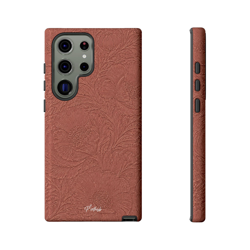 Embossed Floral Tough Case