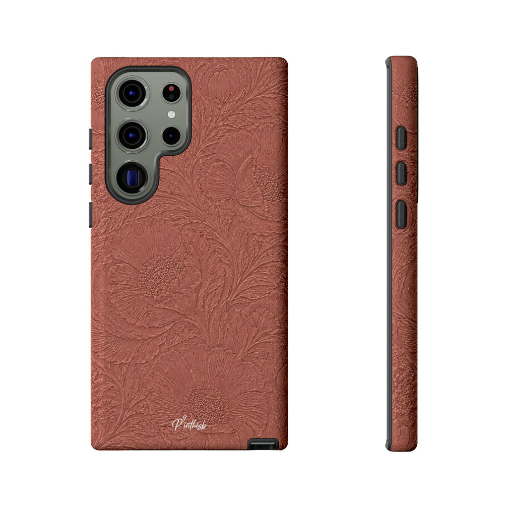 Embossed Floral Tough Case