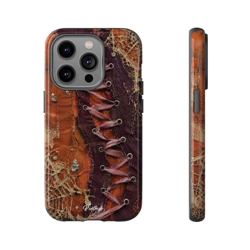 Vintage Leather Lace Tough Case