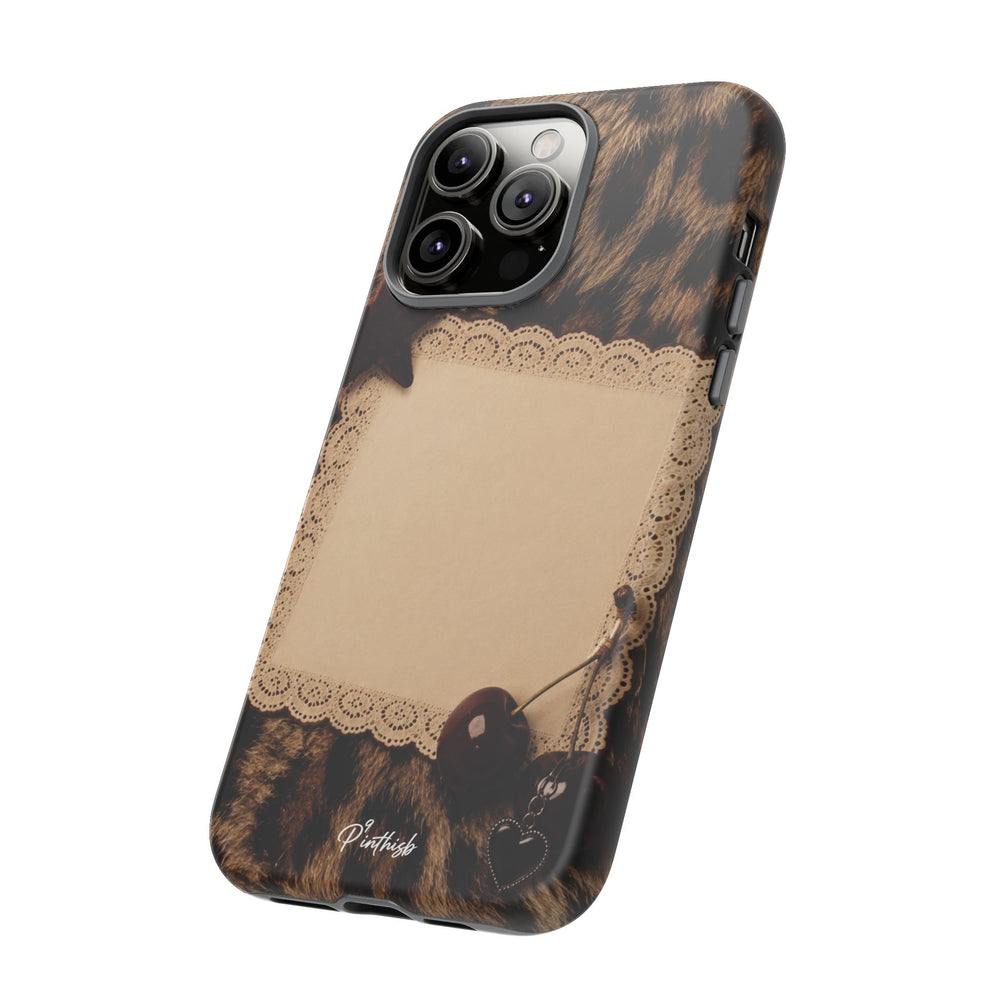 Personalized Leopard Lace Phone Case
