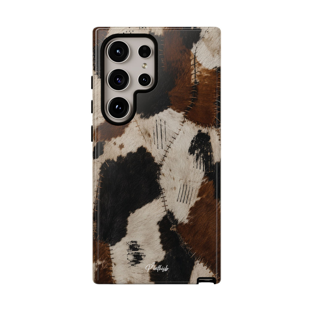Brown & Black Animal Print Tough Case