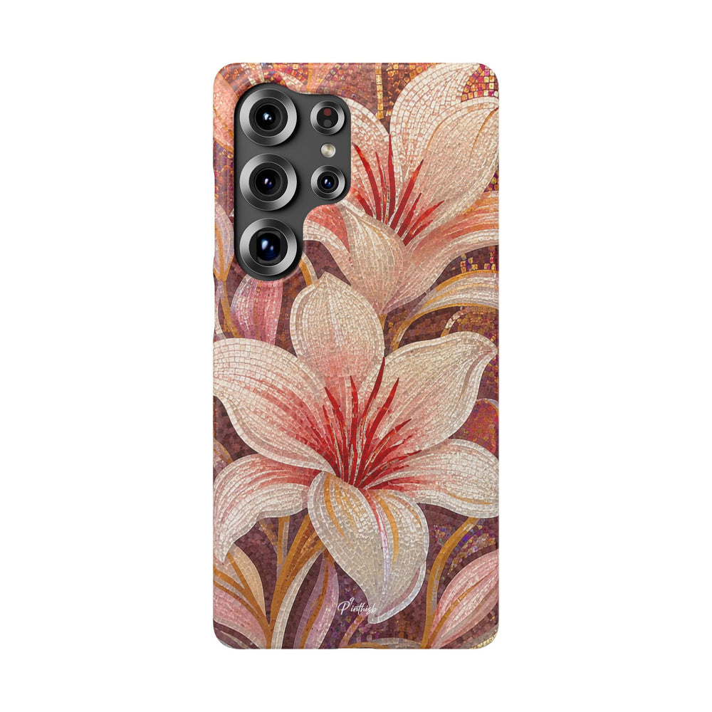 Floral Lily Snap Case