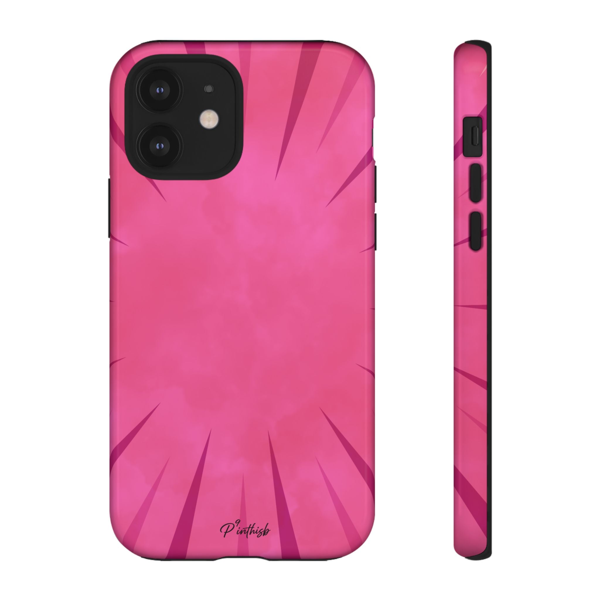 Pink Burst Tough Phone Case