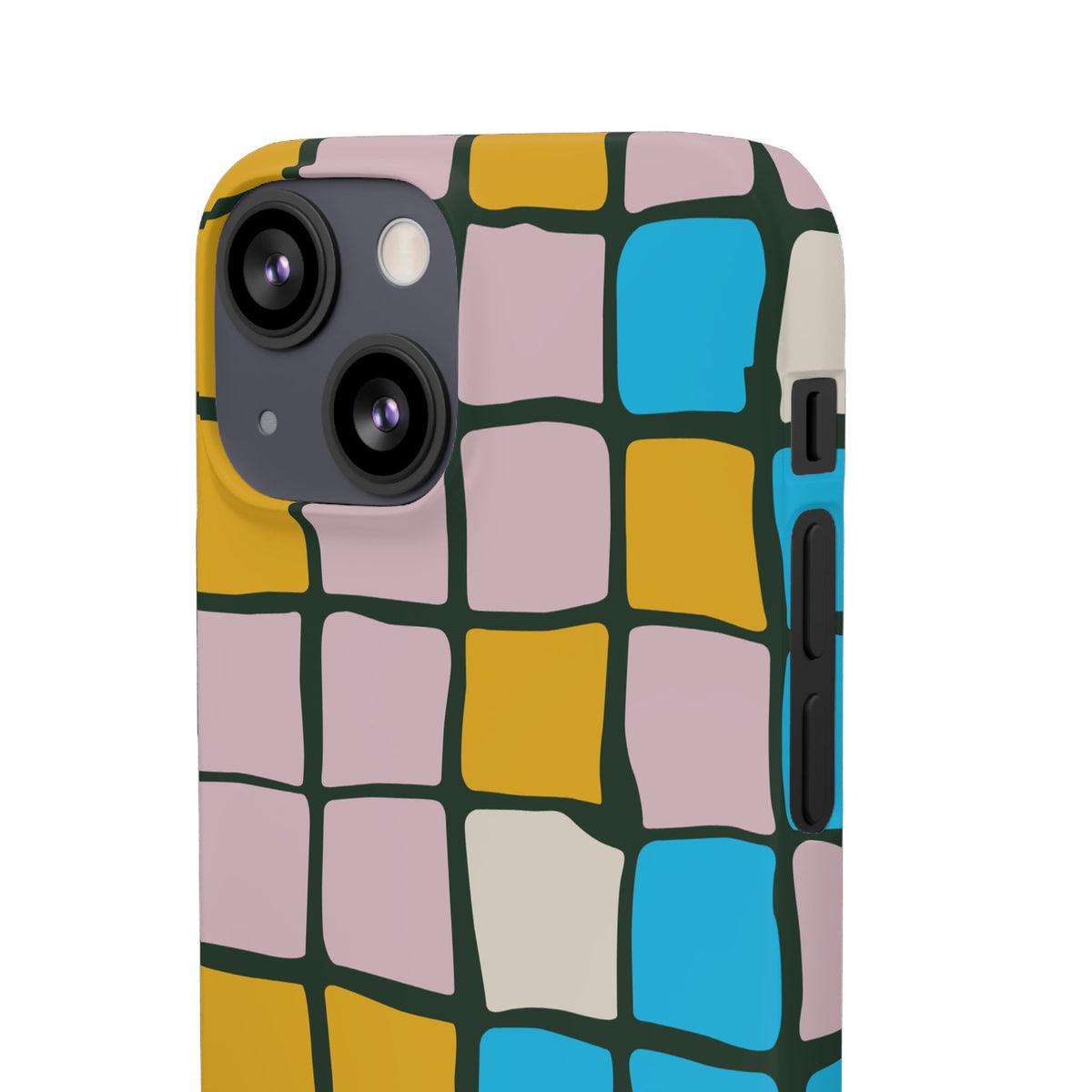 Color Grid Snap Phone Case