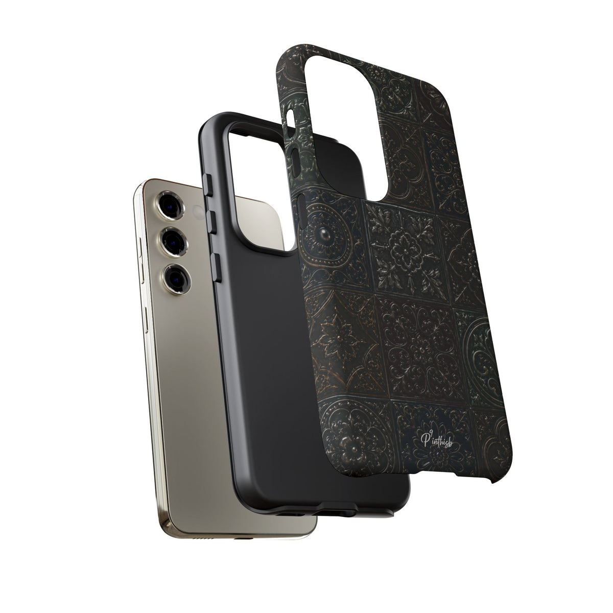 Mosaic Pattern Tough Phone Case