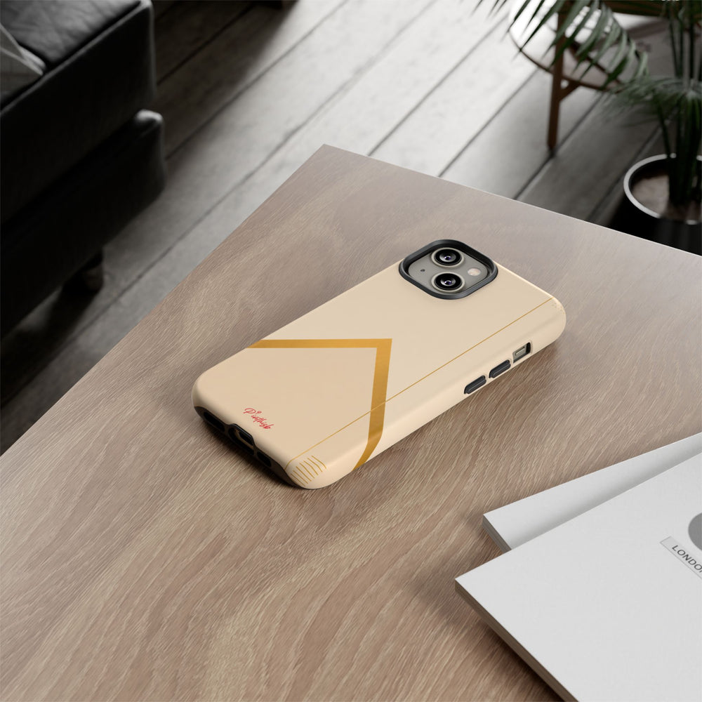 Gold Malboro Inspired Tough Phone Case