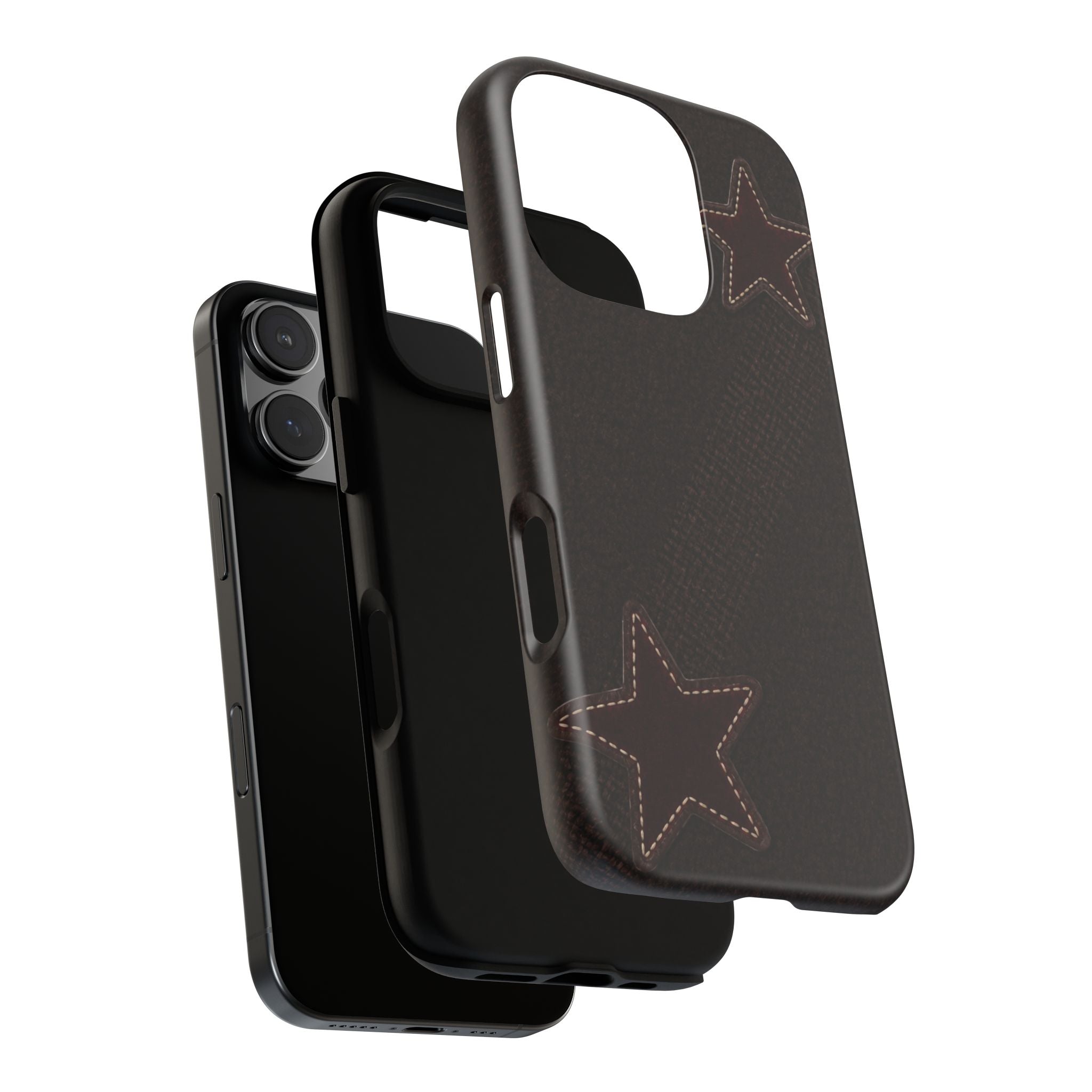 Rustic Stitched Star Phone Case