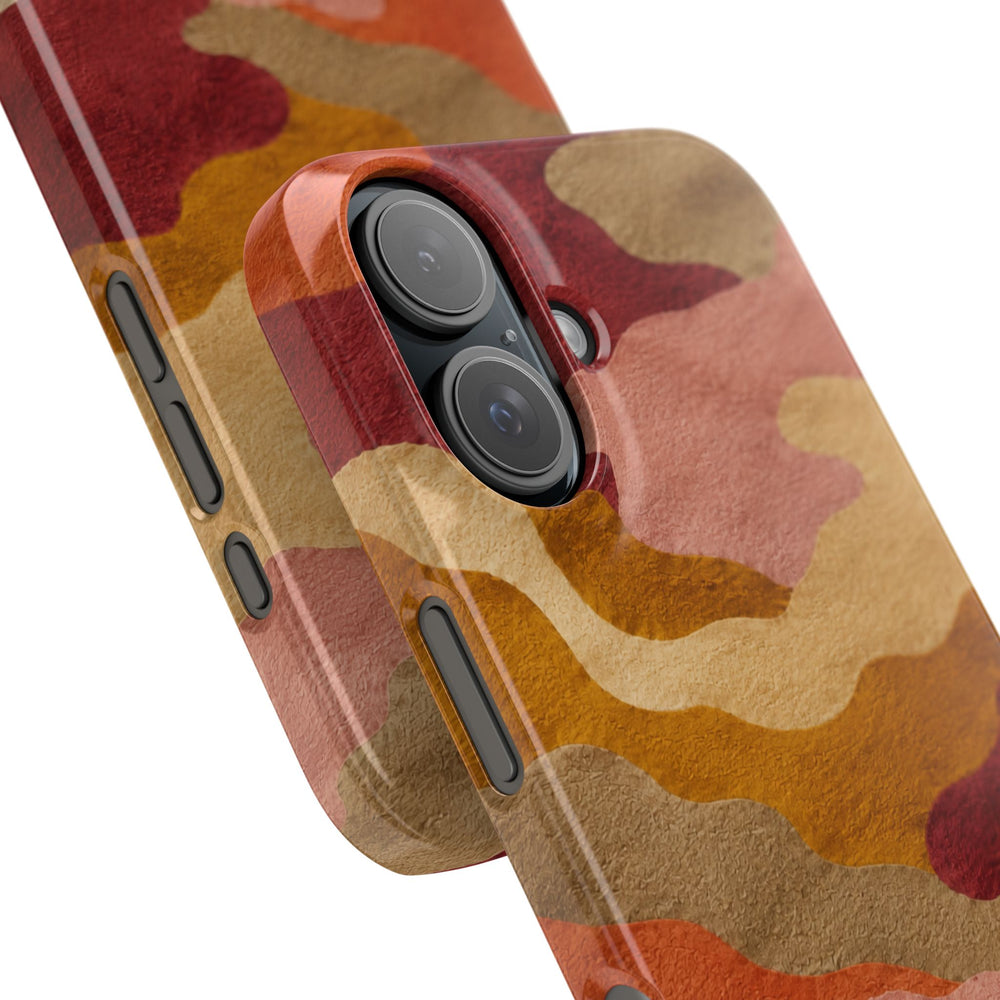 Watercolour Camo Snap Case
