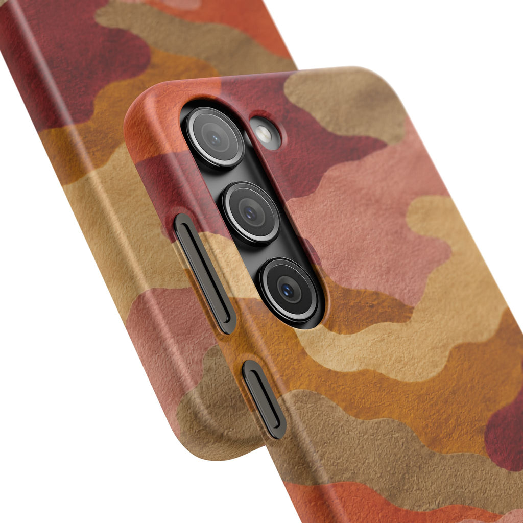 Watercolour Camo Snap Case