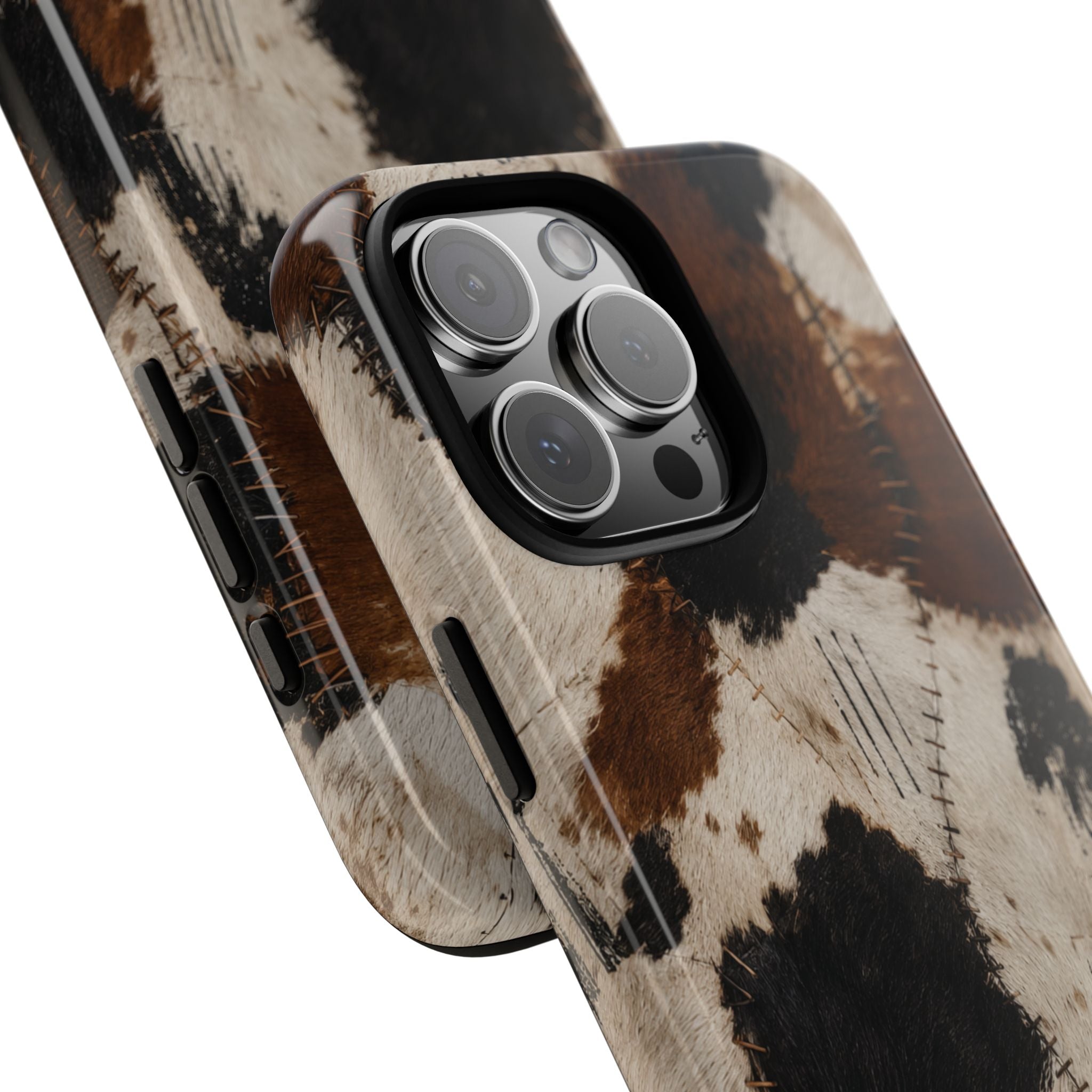 Brown & Black Animal Print Tough Case