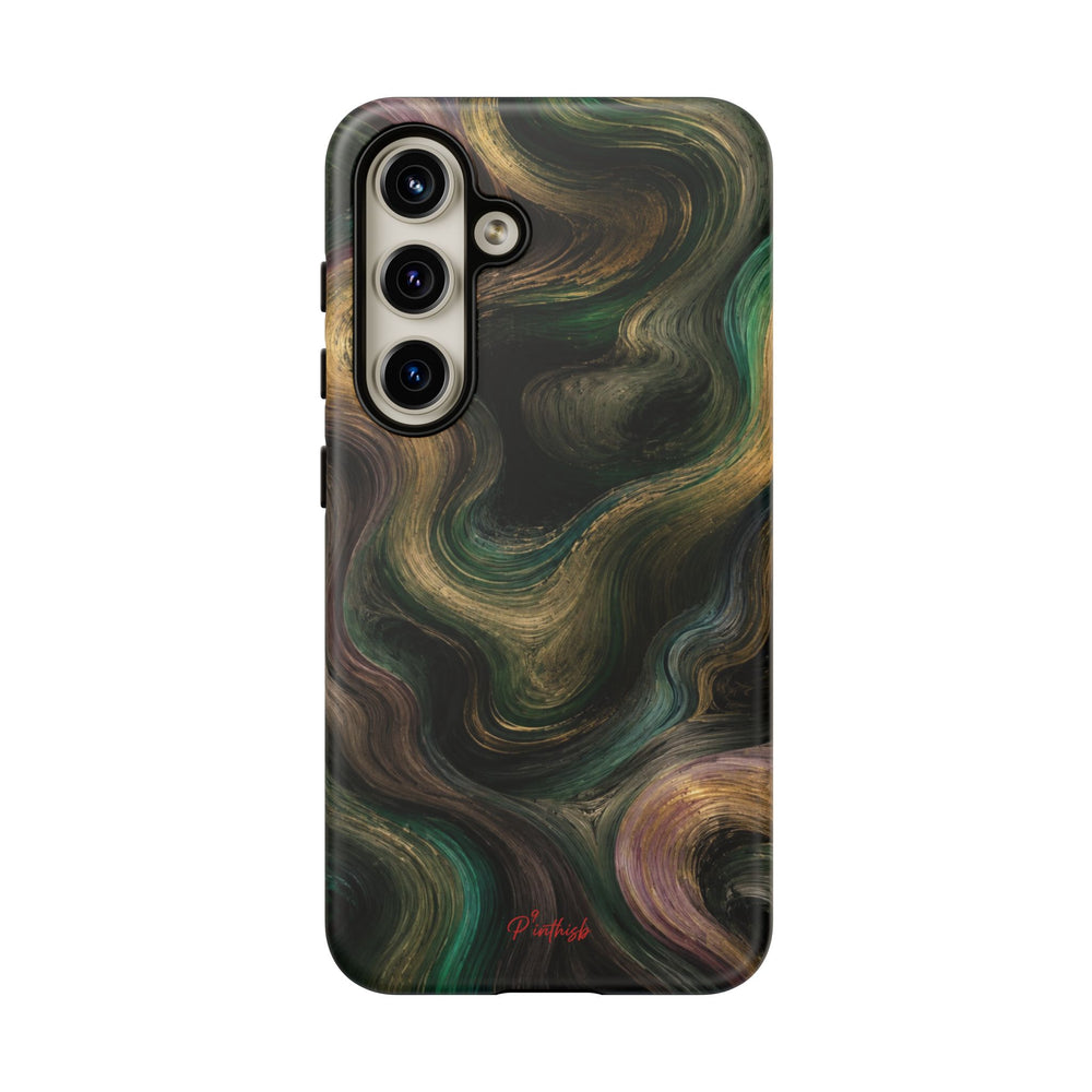 Marbled Forest Tough Phone Case