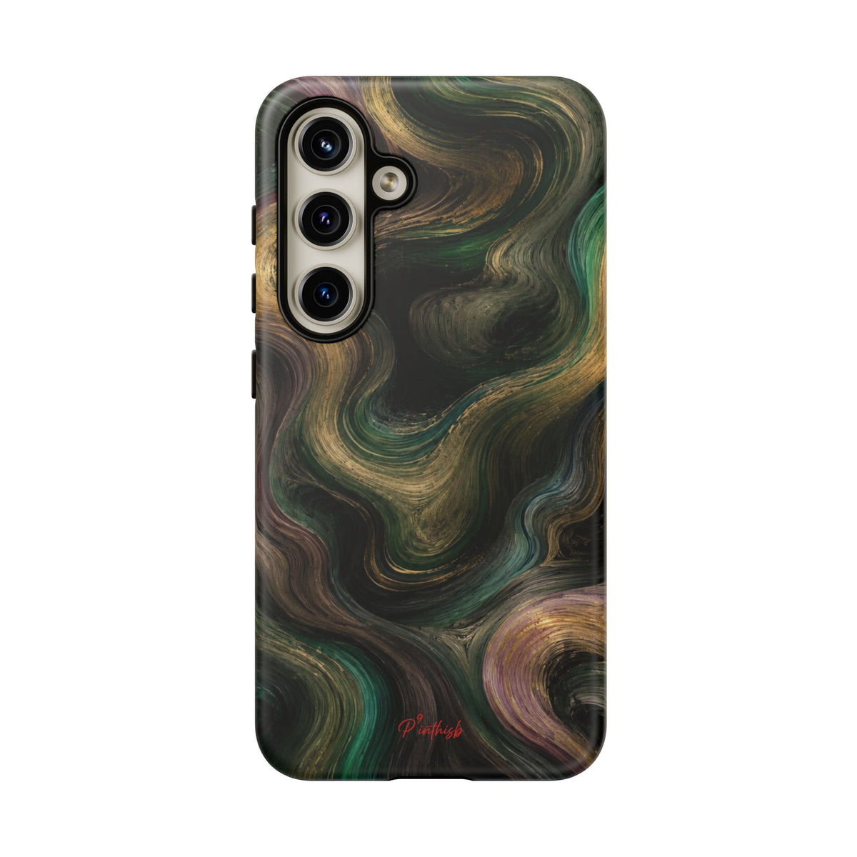 Marbled Forest Tough Phone Case