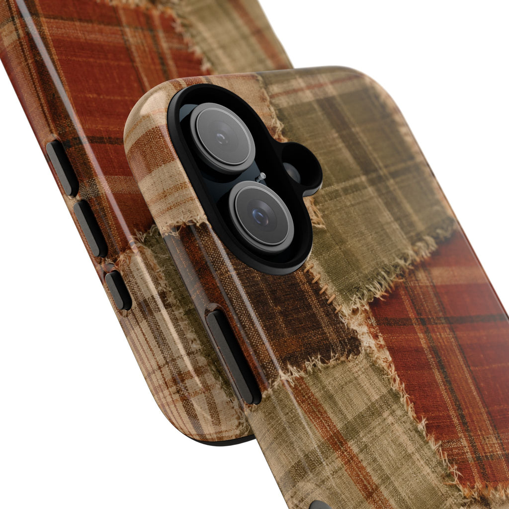 Rustic Fall Patchwork Tough Case