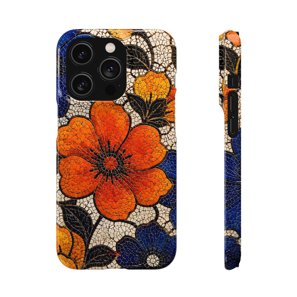 Floral Mosaic Snap Case