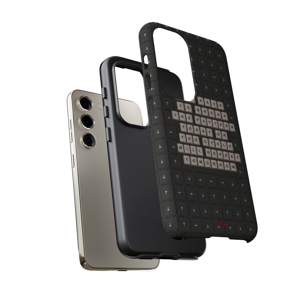 "Break the pattern" Keyboard Tough Case