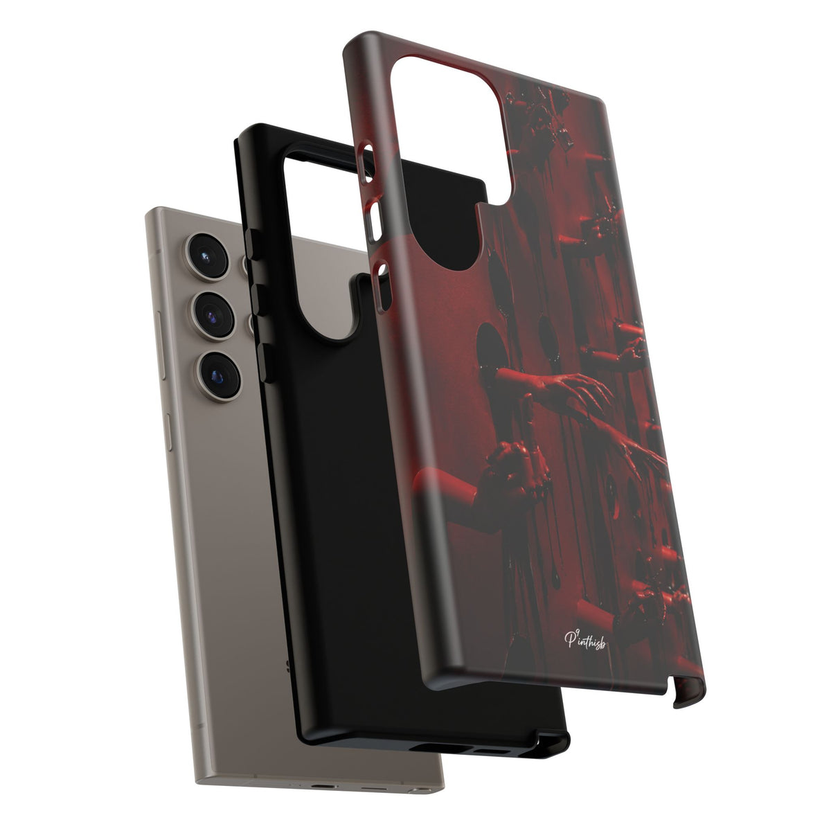 Crimson Reach Tough Phone Case