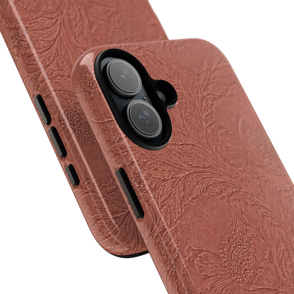 Embossed Floral Tough Case