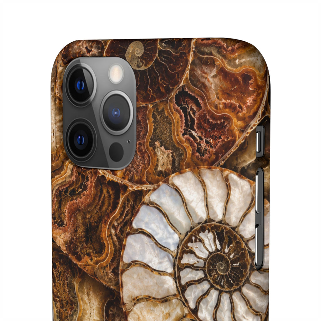 Nautilus Fossil Snap Case