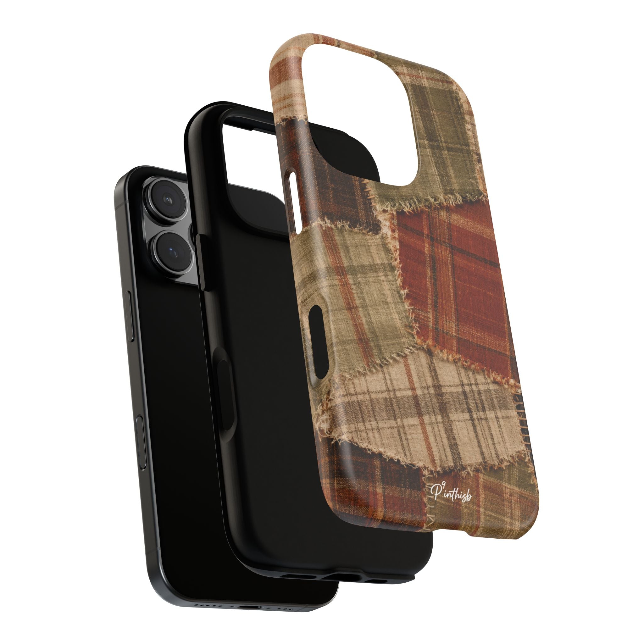 Rustic Fall Patchwork Tough Case