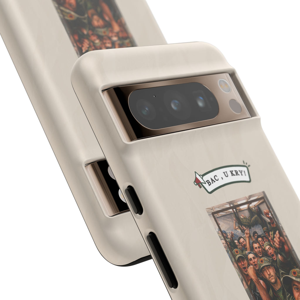 "BAC, U KRY!" Albanian Tough Phone Case