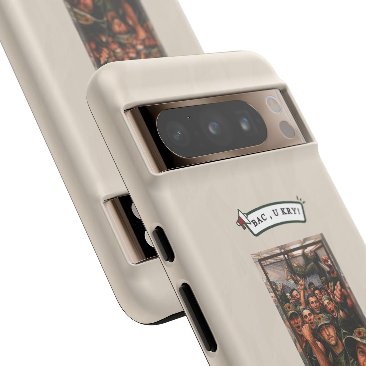 "BAC, U KRY!" Albanian Tough Phone Case
