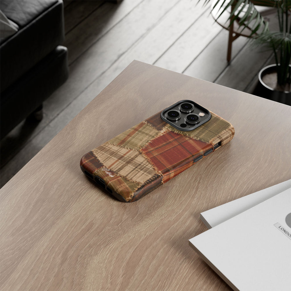 Rustic Fall Patchwork Tough Case