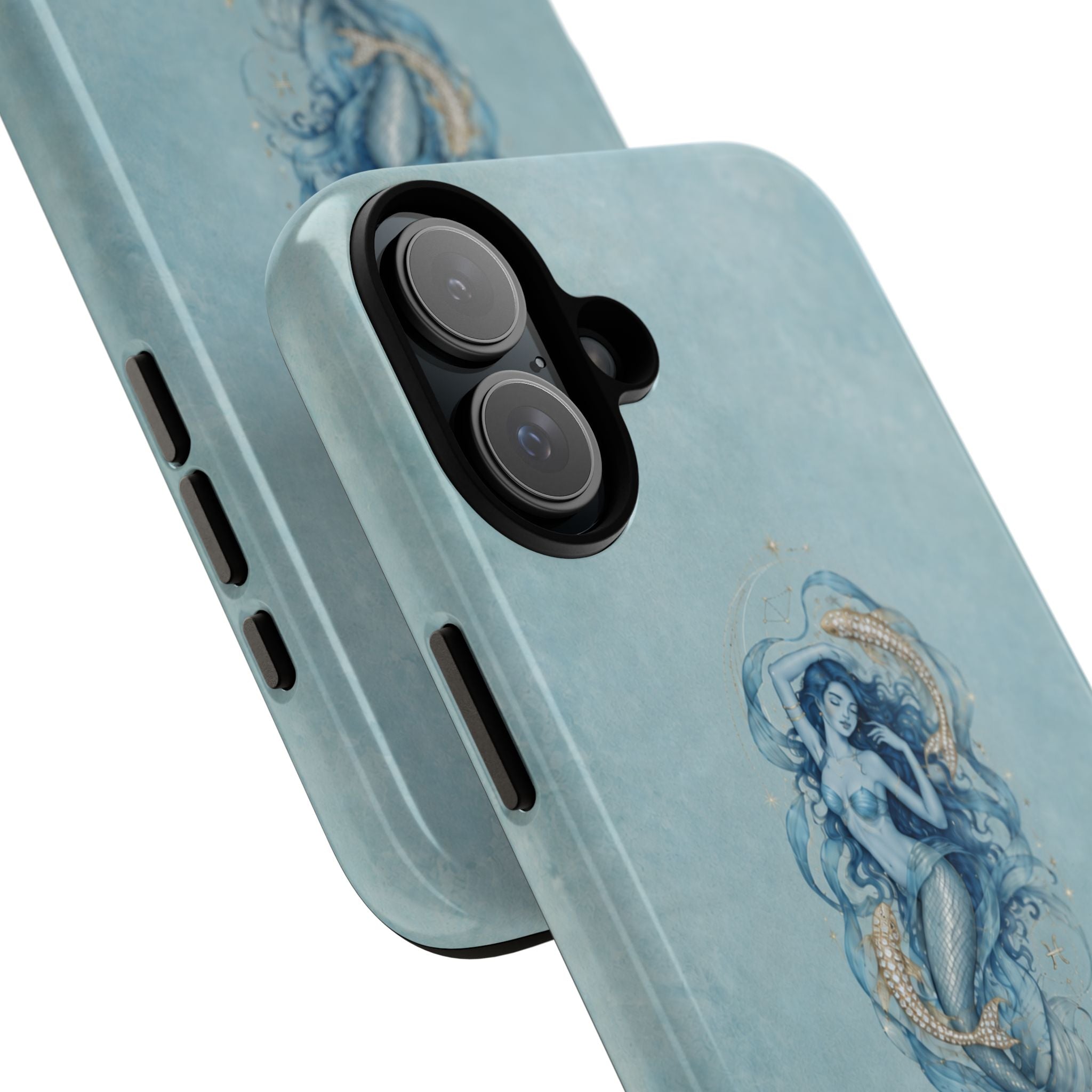 Pisces Zodiac Glitter Phone Case