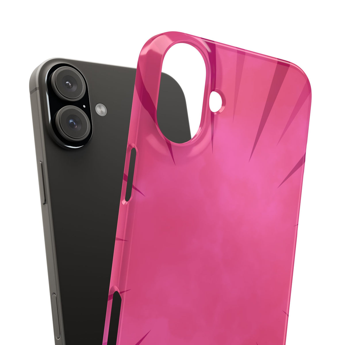 Pink Burst Snap Phone Case