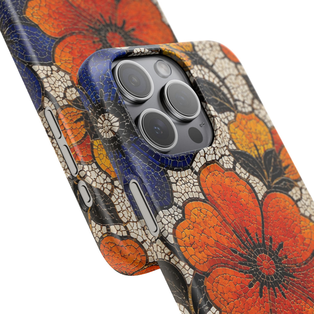 Floral Mosaic Snap Case