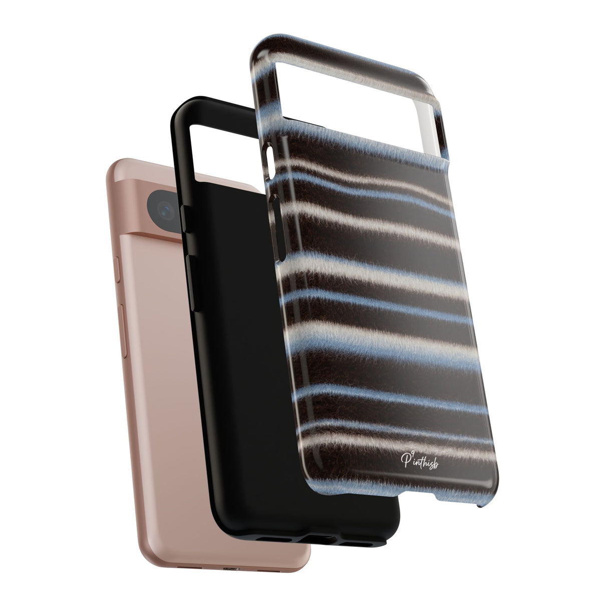 Striped Wave Tough Case