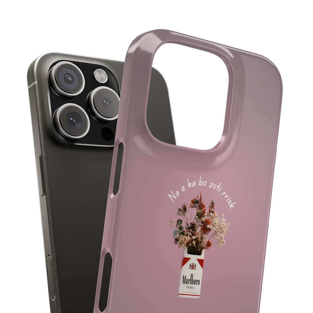 "Na e ka bo zoti rrisk." Snap Phone Case