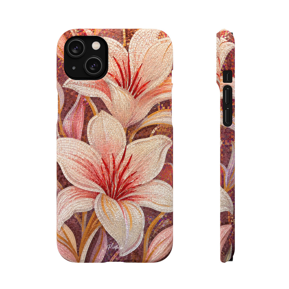 Floral Lily Snap Case